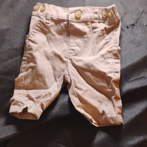 Spencer's Tan Casual Shorts Flat Front Design
